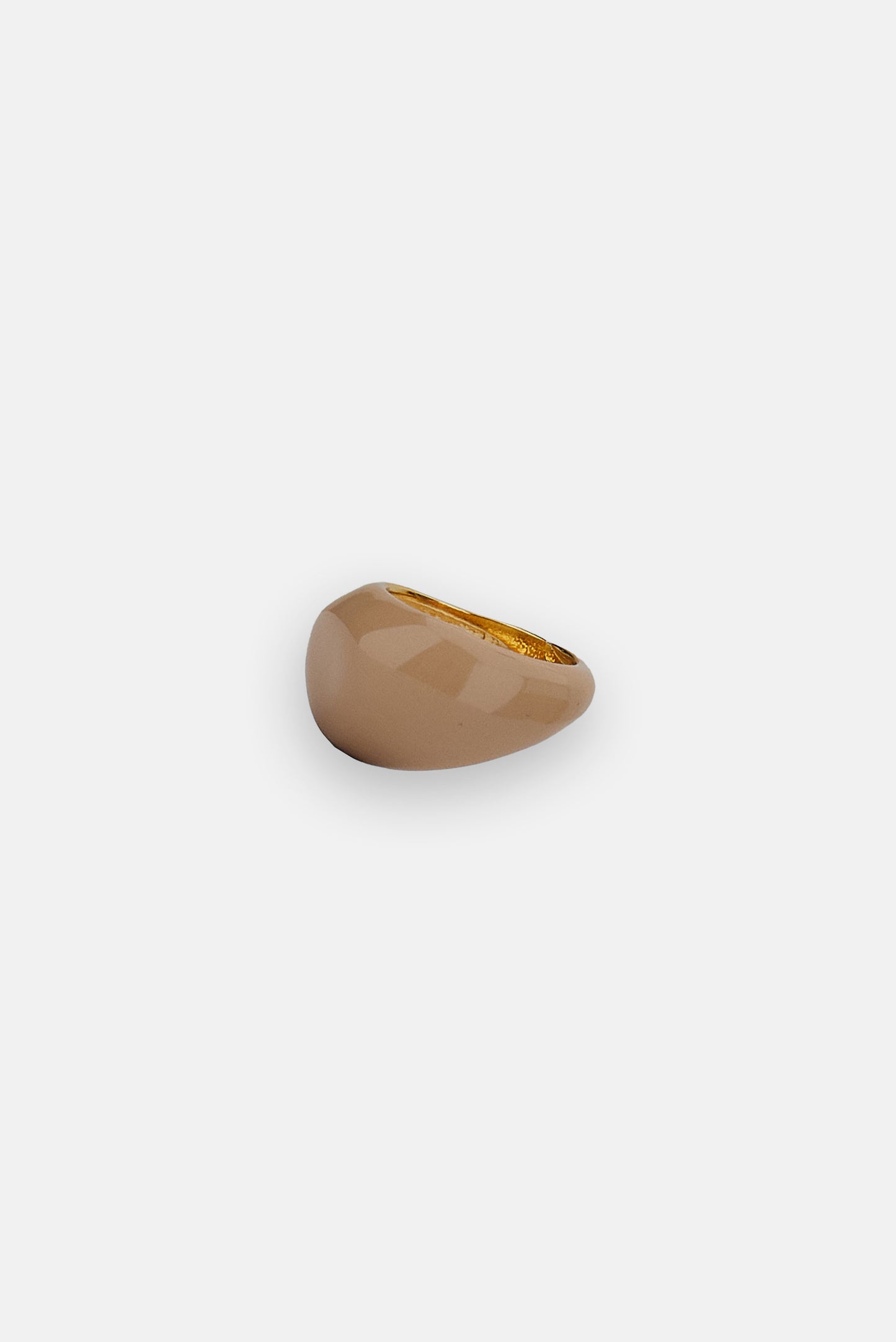 ENAMELED CHEVALIER RING