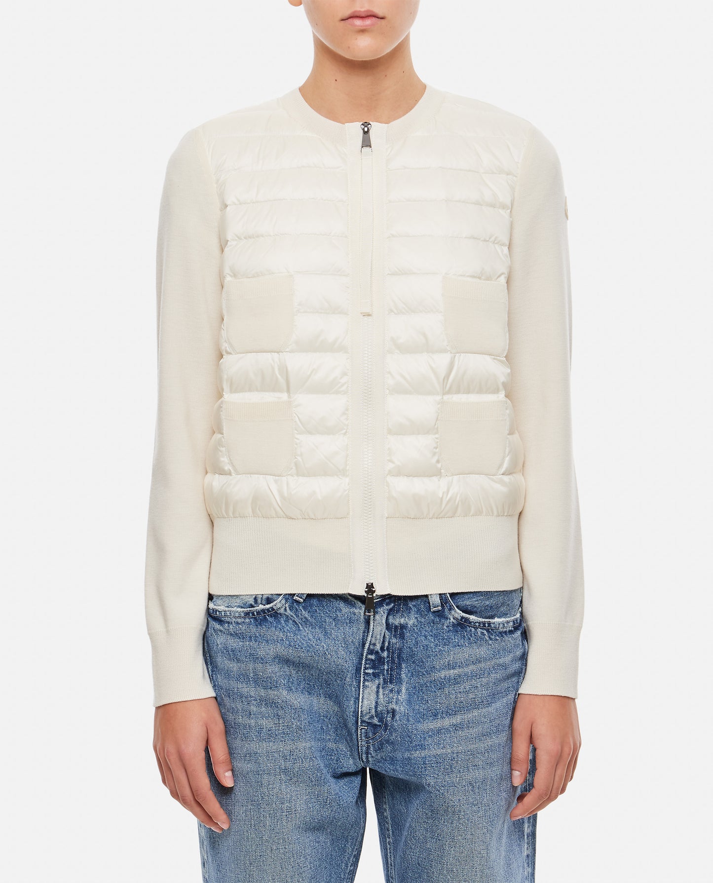 ZIP-UP WOOL CARDIGAN
