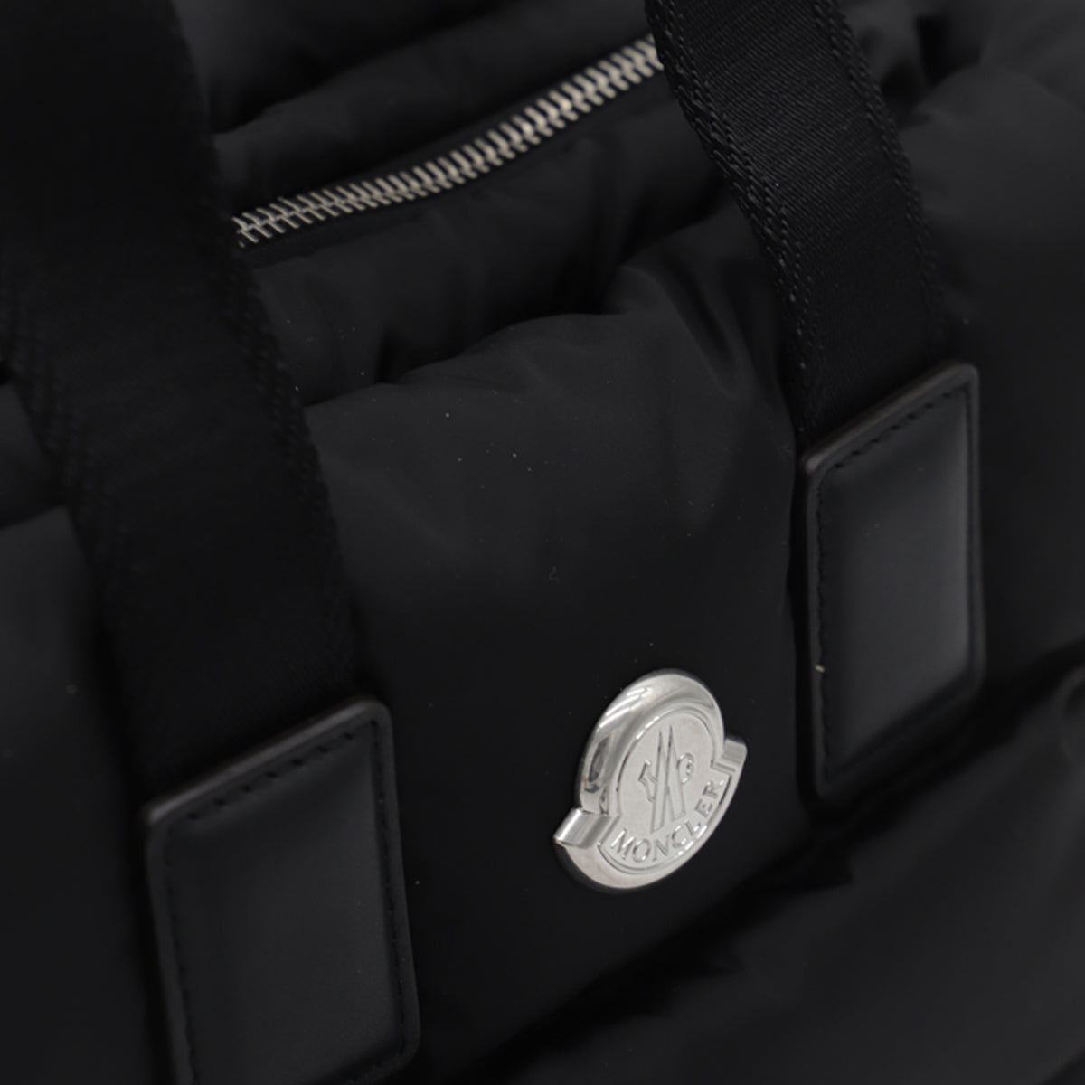 BLACK PUFFER MINI CARADOC TOTE BAG