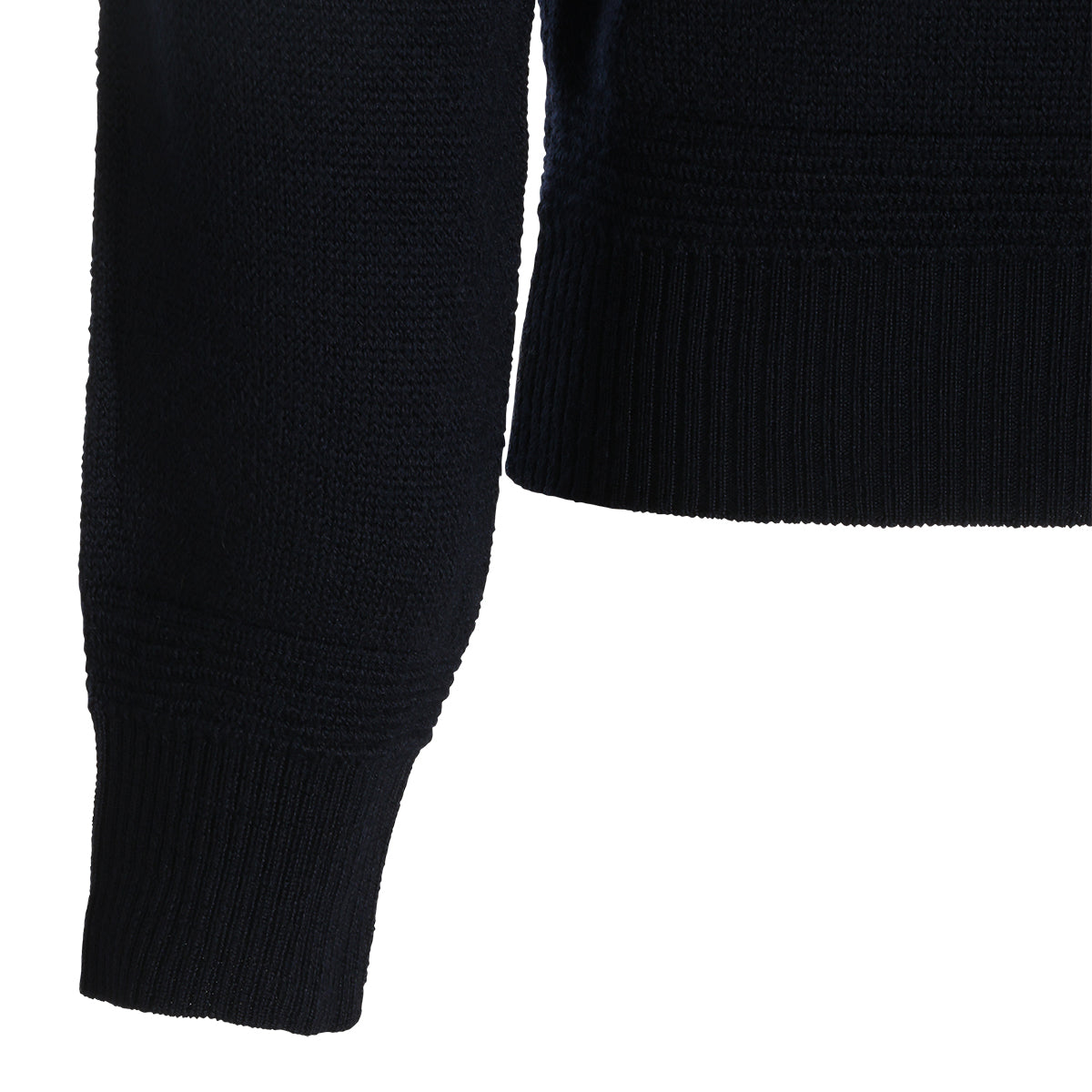 NAVY BLUE VIRGIN WOOL JUMPER