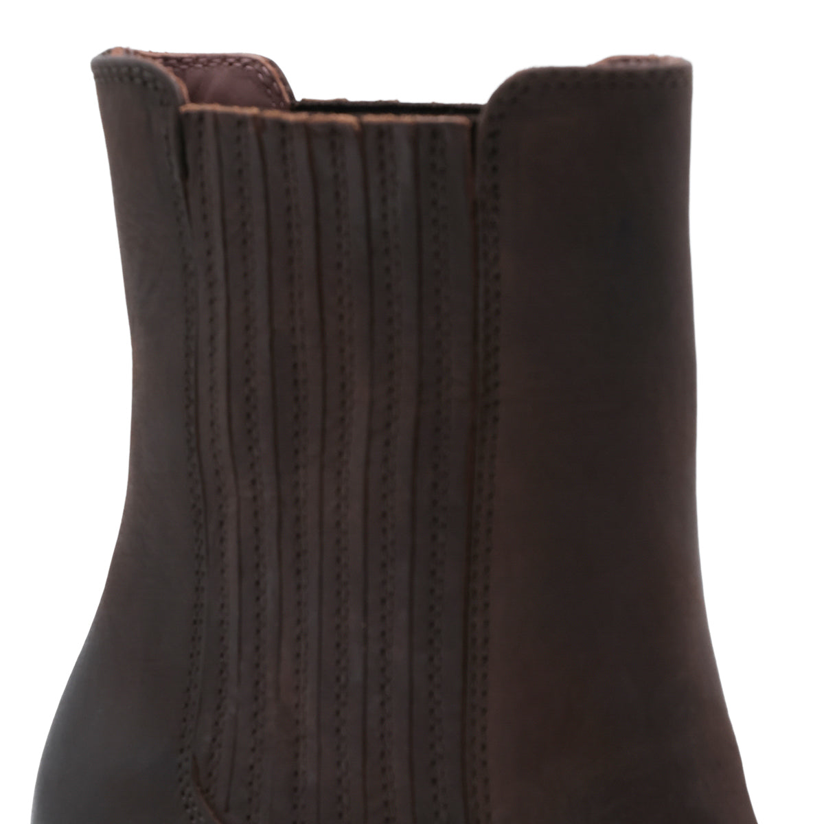EBONY LEATHER DALLAS ANKLE BOOTS