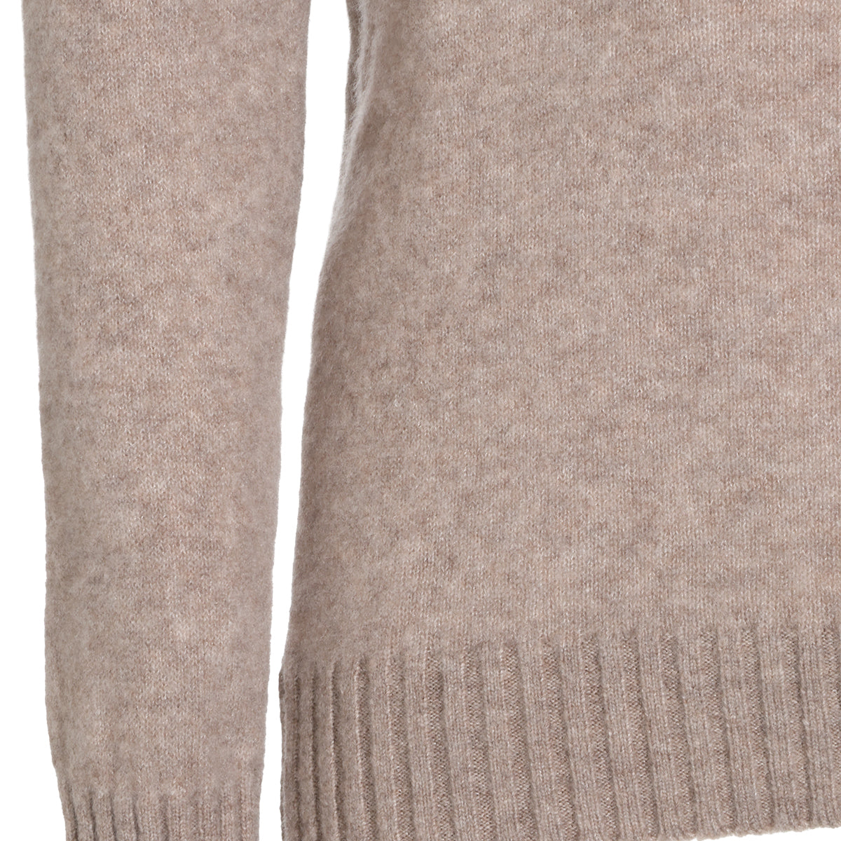 BEIGE WOOL KNITWEAR