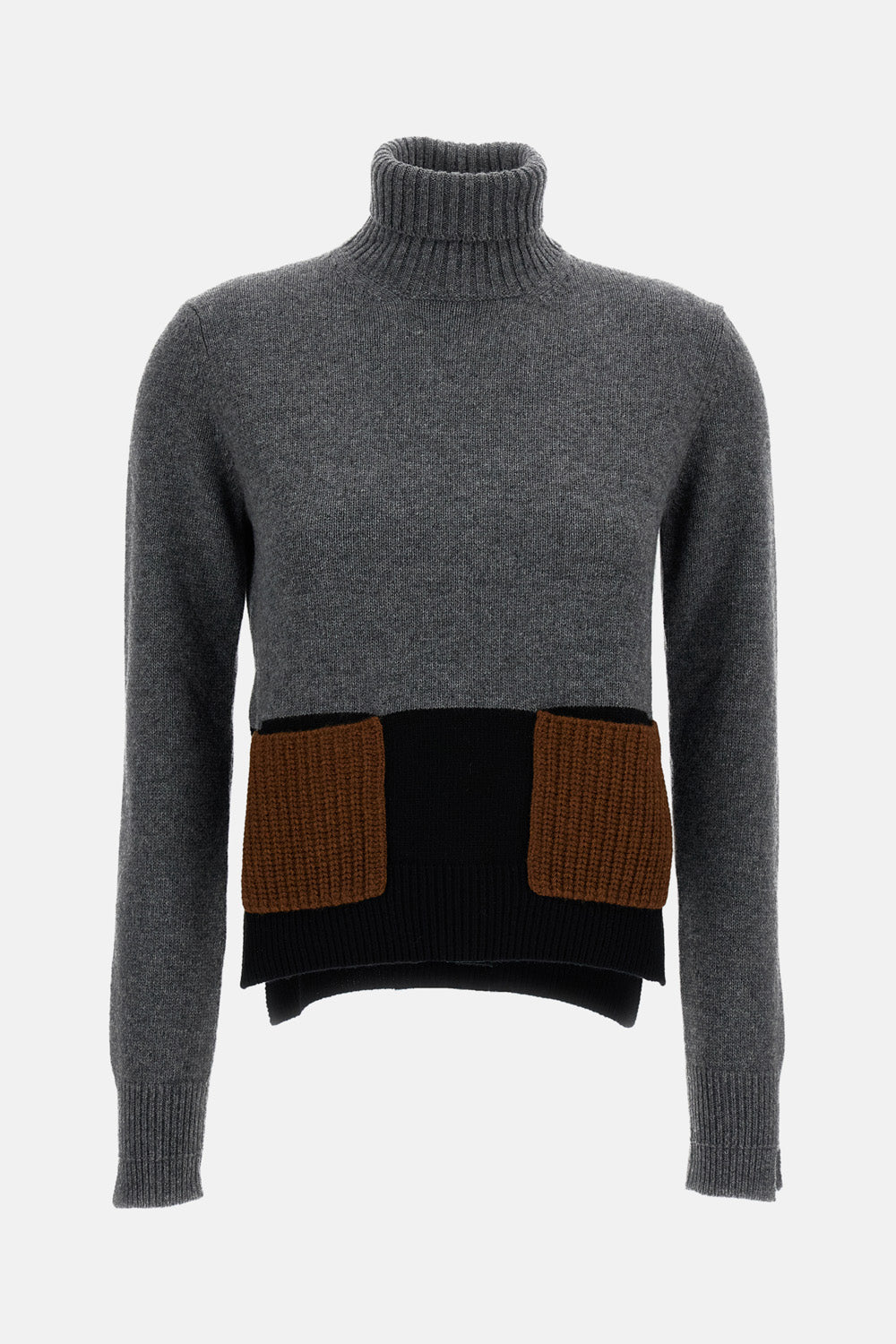 TURTLENECK SWEATER WITH POCKETS