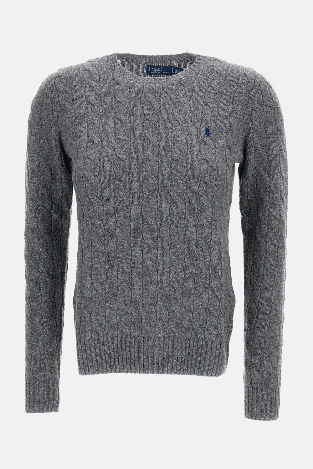 CABLE KNIT CREWNECK SWEATER