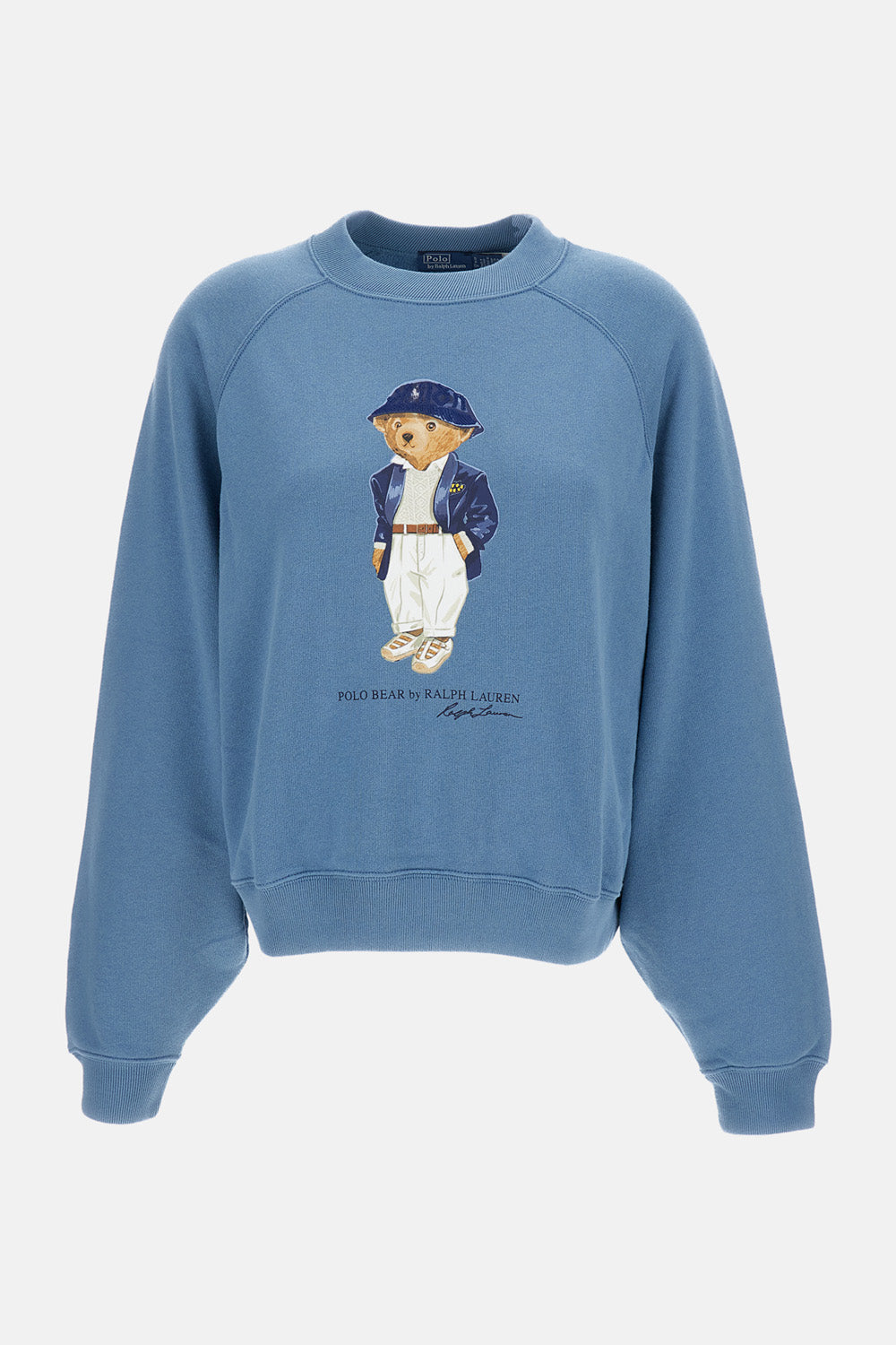 CREW NECK BEAR SWEATSHIRT