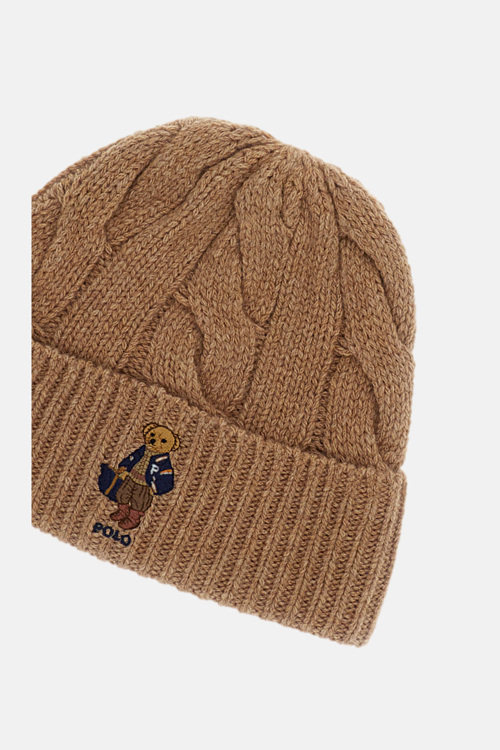 POLO BEAR WOOL-BLEND BEANIE