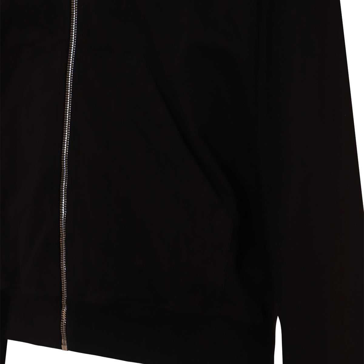 BLACK COTTON MOUNTAIN HOODIE SWEATSHIRT