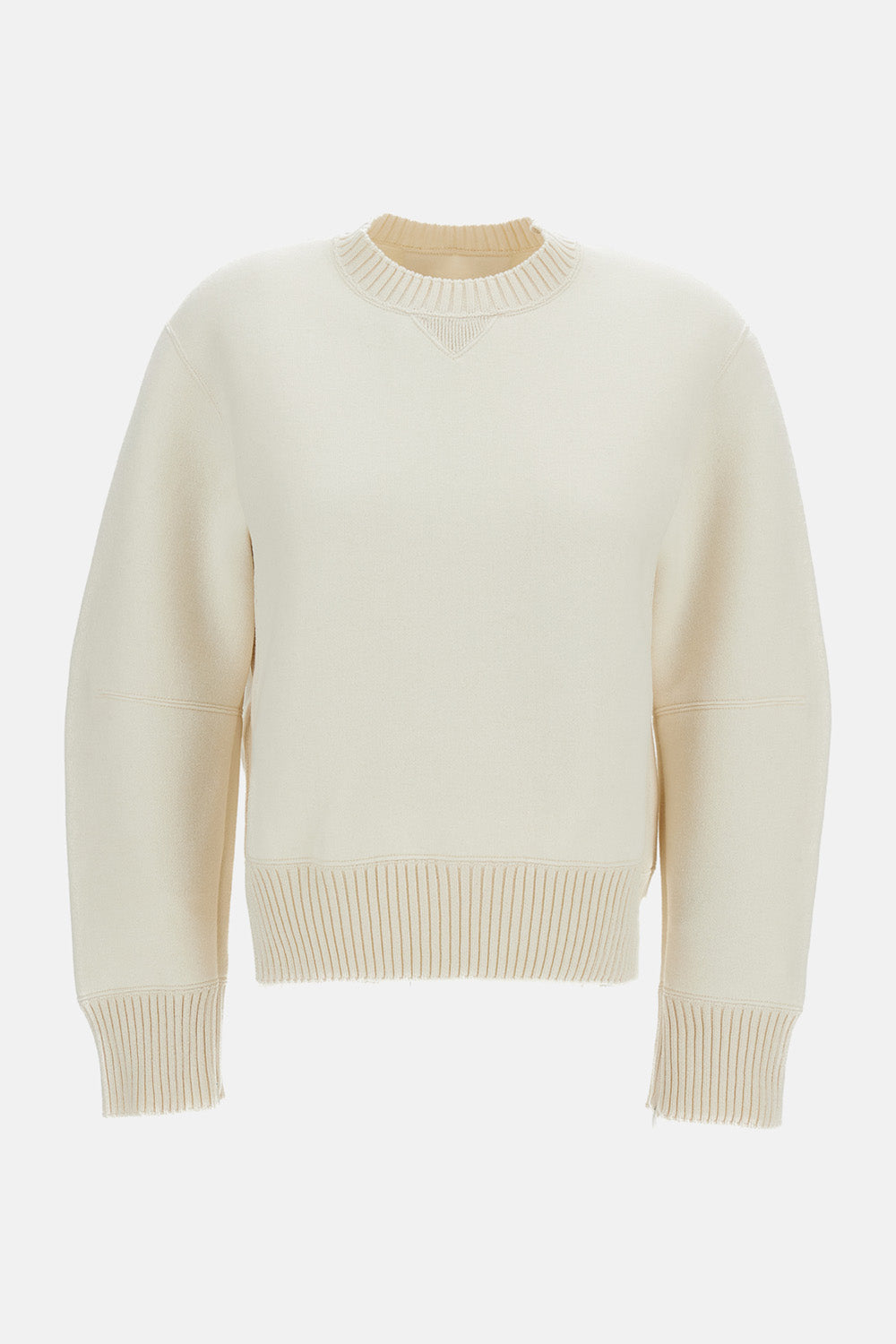 COTTON CASHMERE KNIT PULLOVER