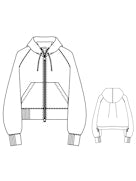 COTTON JERSEY HOODIE