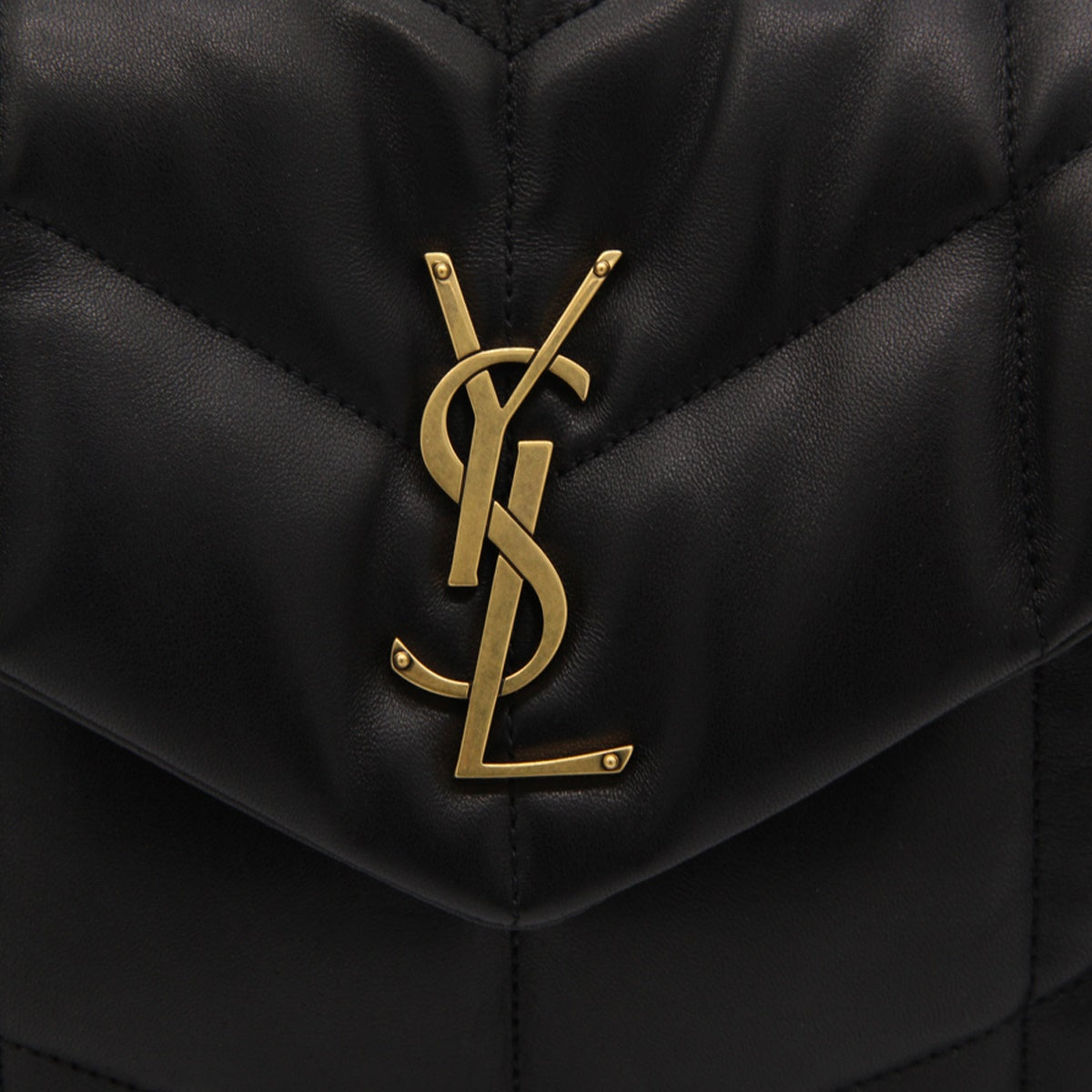 BLACK NAPPA SHOULDER BAG
