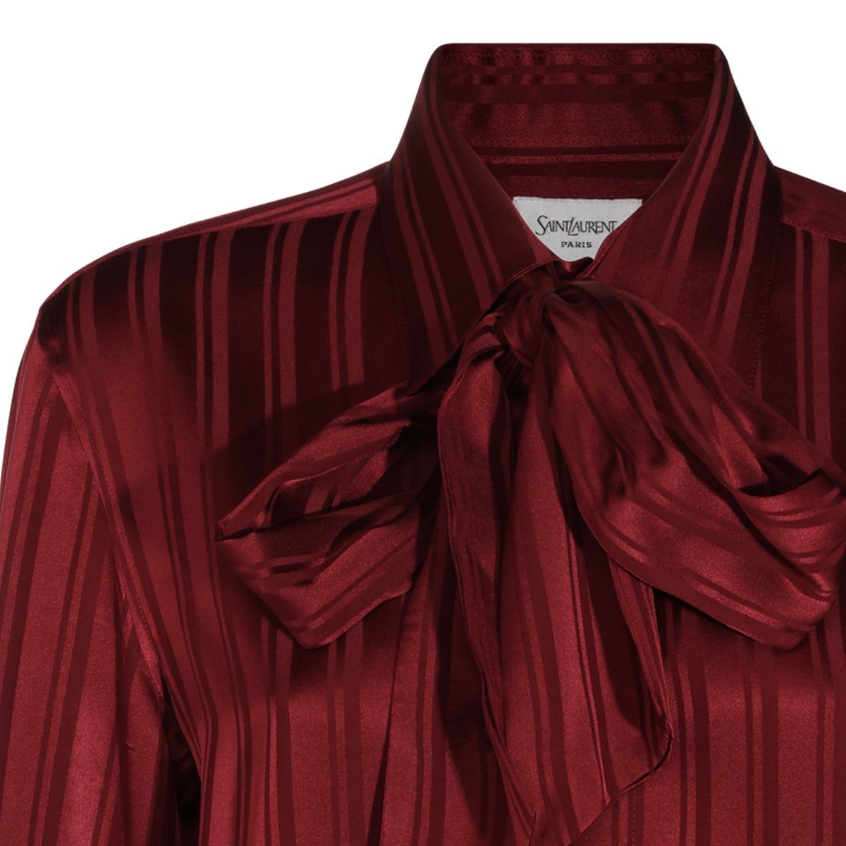 BORDEAUX SILK SHIRT