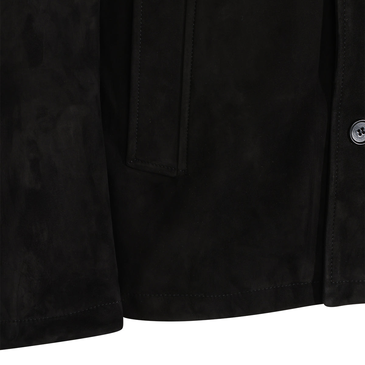 BLACK SUEDE LEATHER JACKET