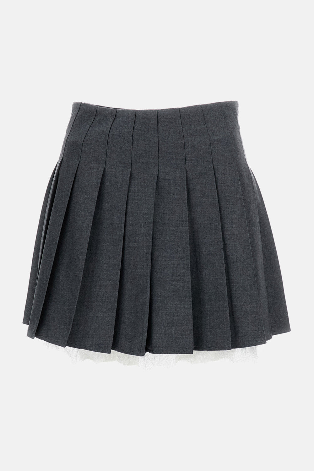 PLEATED MINI SKIRT
