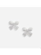 CRYSTAL BOW EARRINGS