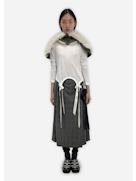 BOW TAIL EASY LONG SLEEVE T-SHIRT