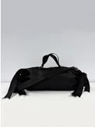 LARGE DOUBLE RIBBON ROSETTE BAG WITH EMBROIDERY
