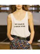 MY DAD IS A ROCKSTAR TANK TOP