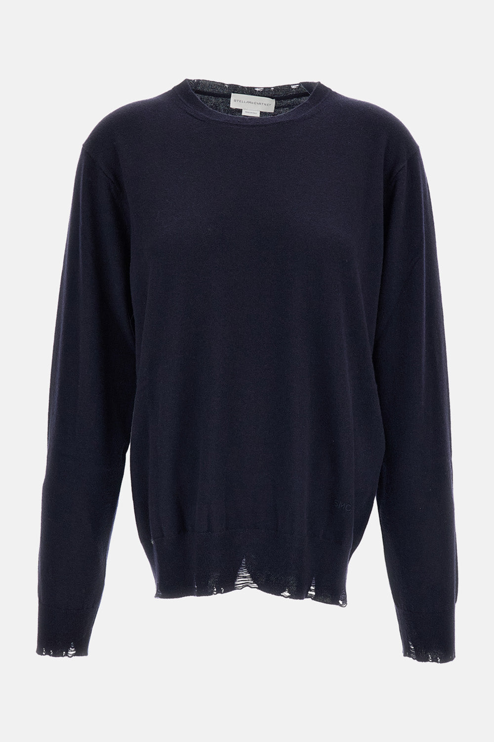 DISTRESSED MERINO WOOL MEN'S JUMPER