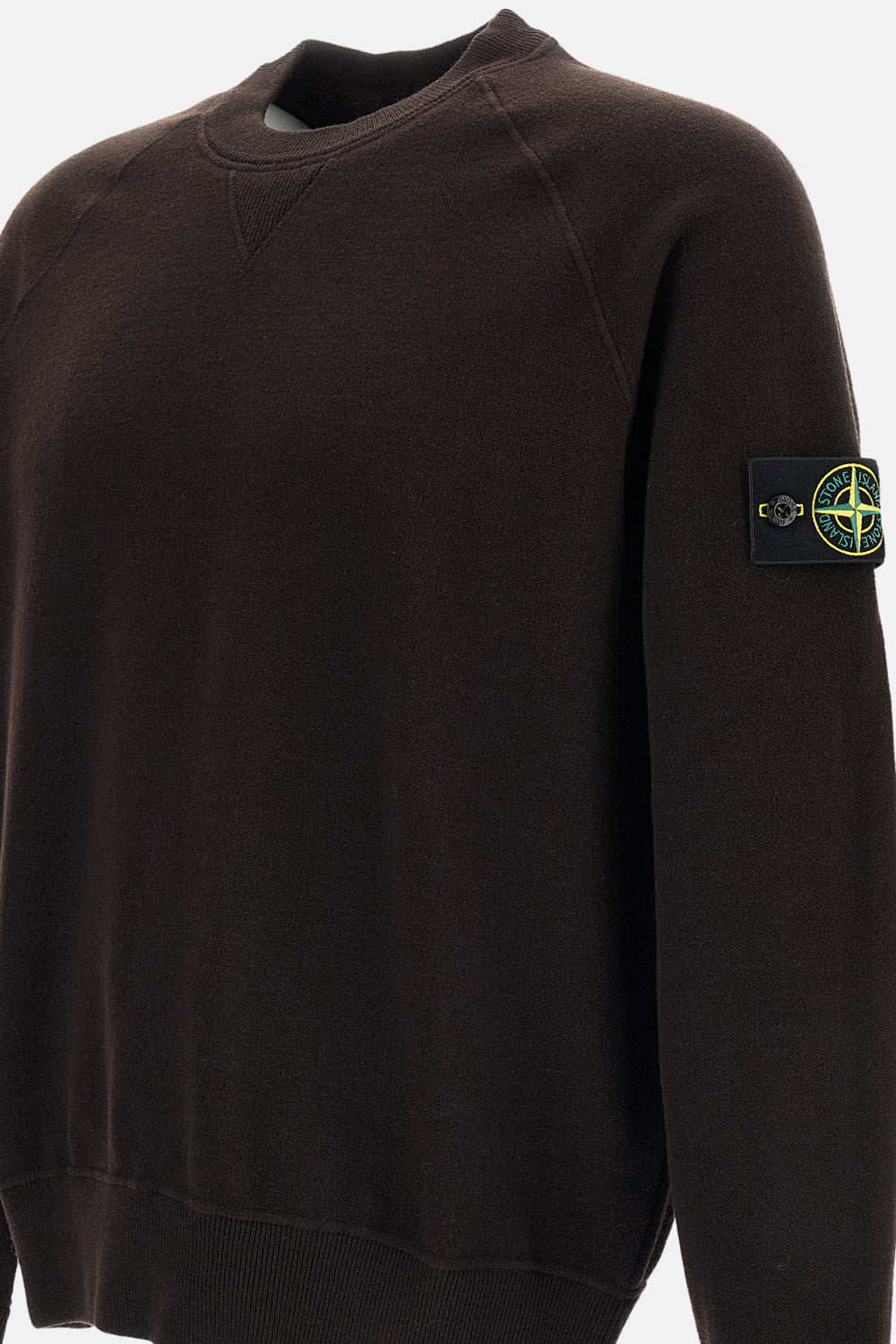 STRETCH RWS WOOL CREWNECK JUMPER