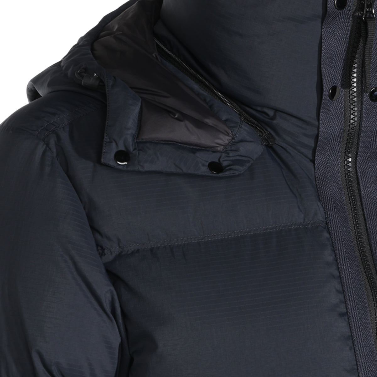 DARK BLUE DOWN JACKET