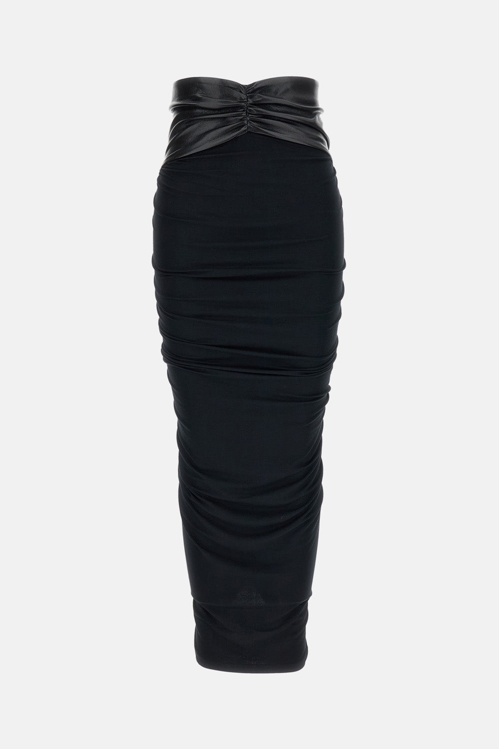 URSULA DRAPED MIDI SKIRT