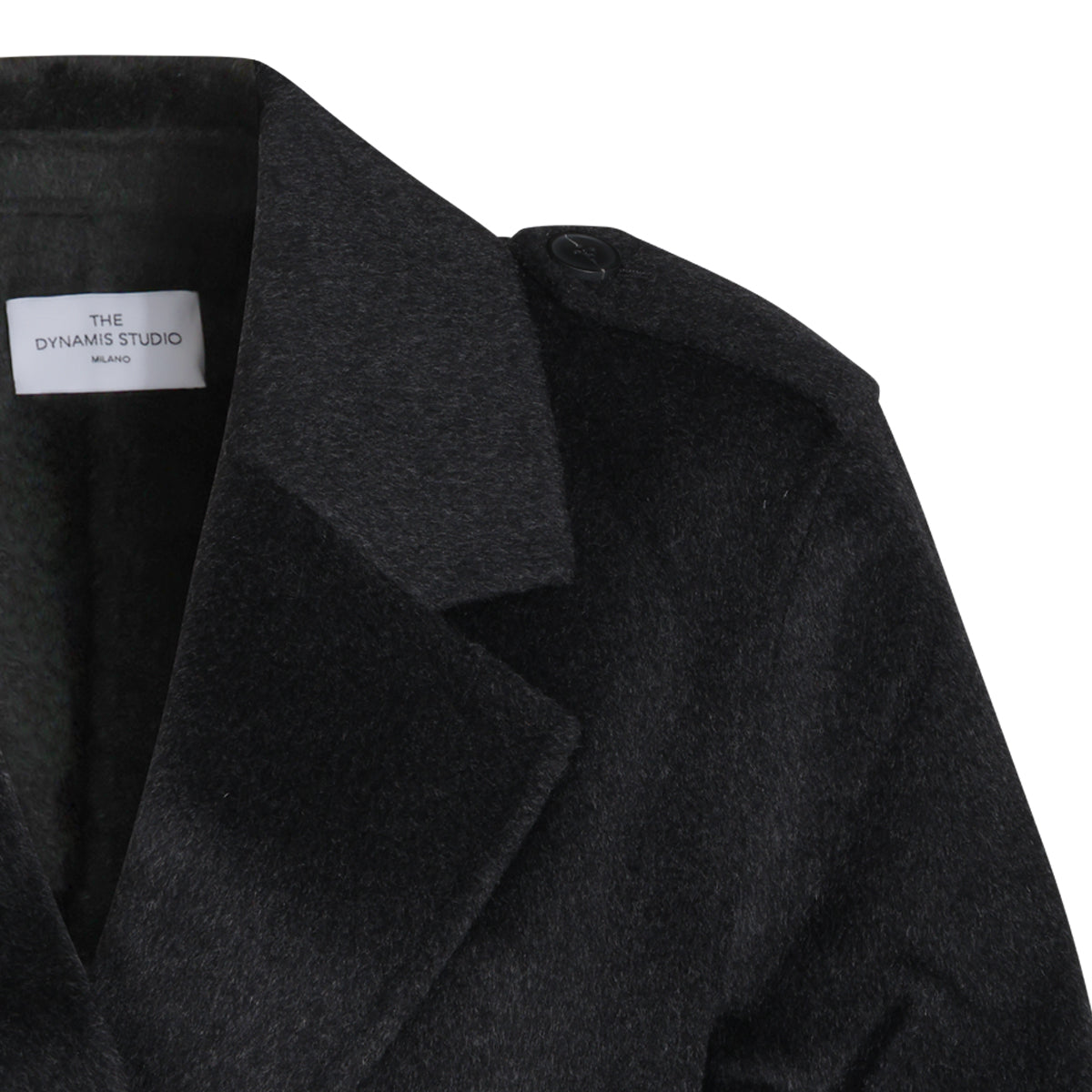 DARK GREYY WOOL COAT