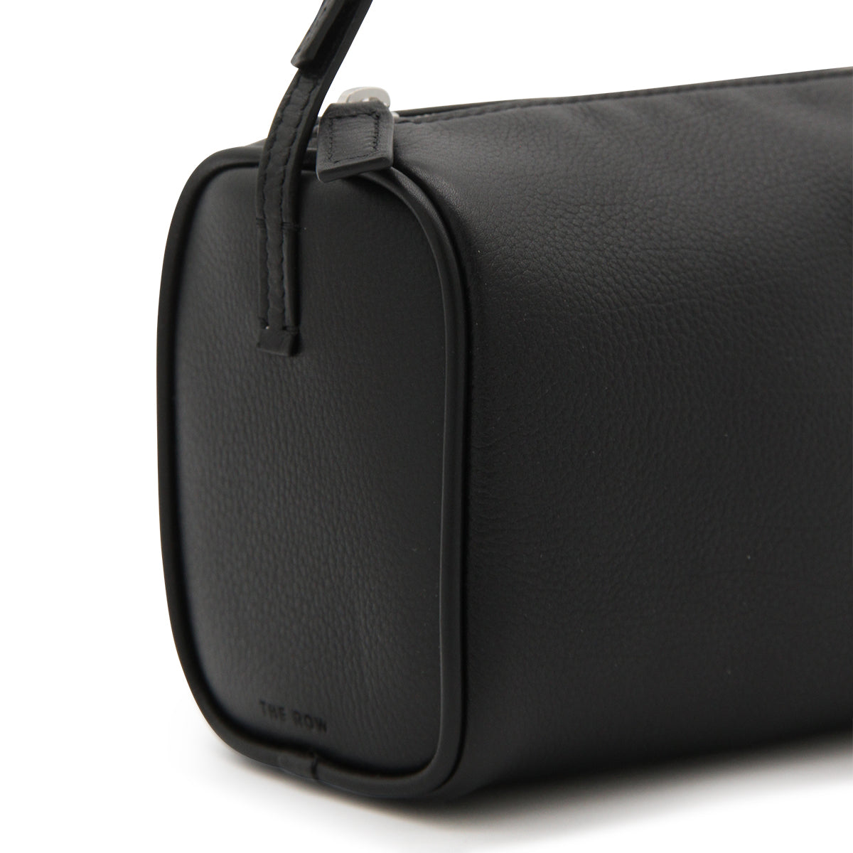 BLACK LEATHER 90'S SHOULDER BAG