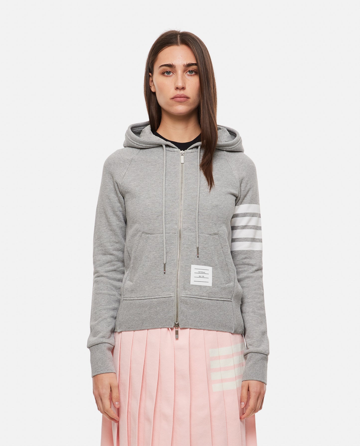 CLASSIC LOOPBACK 4-BAR ZIP HOODIE