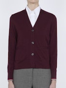 WOOL JERSEY CARDIGAN