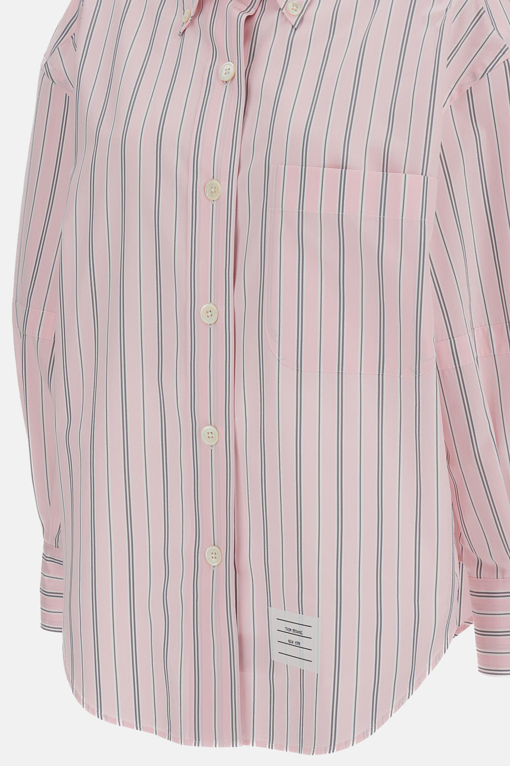 SUPERSIZED STRIPED SHIRT