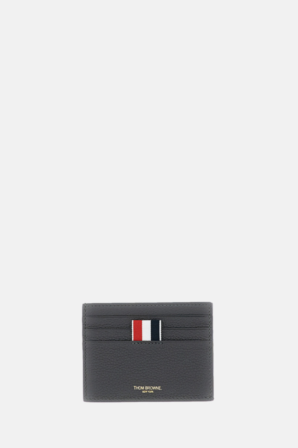 SINGLE CARD HOLDER SOFT PEBBLE GRAIN LEATHER
