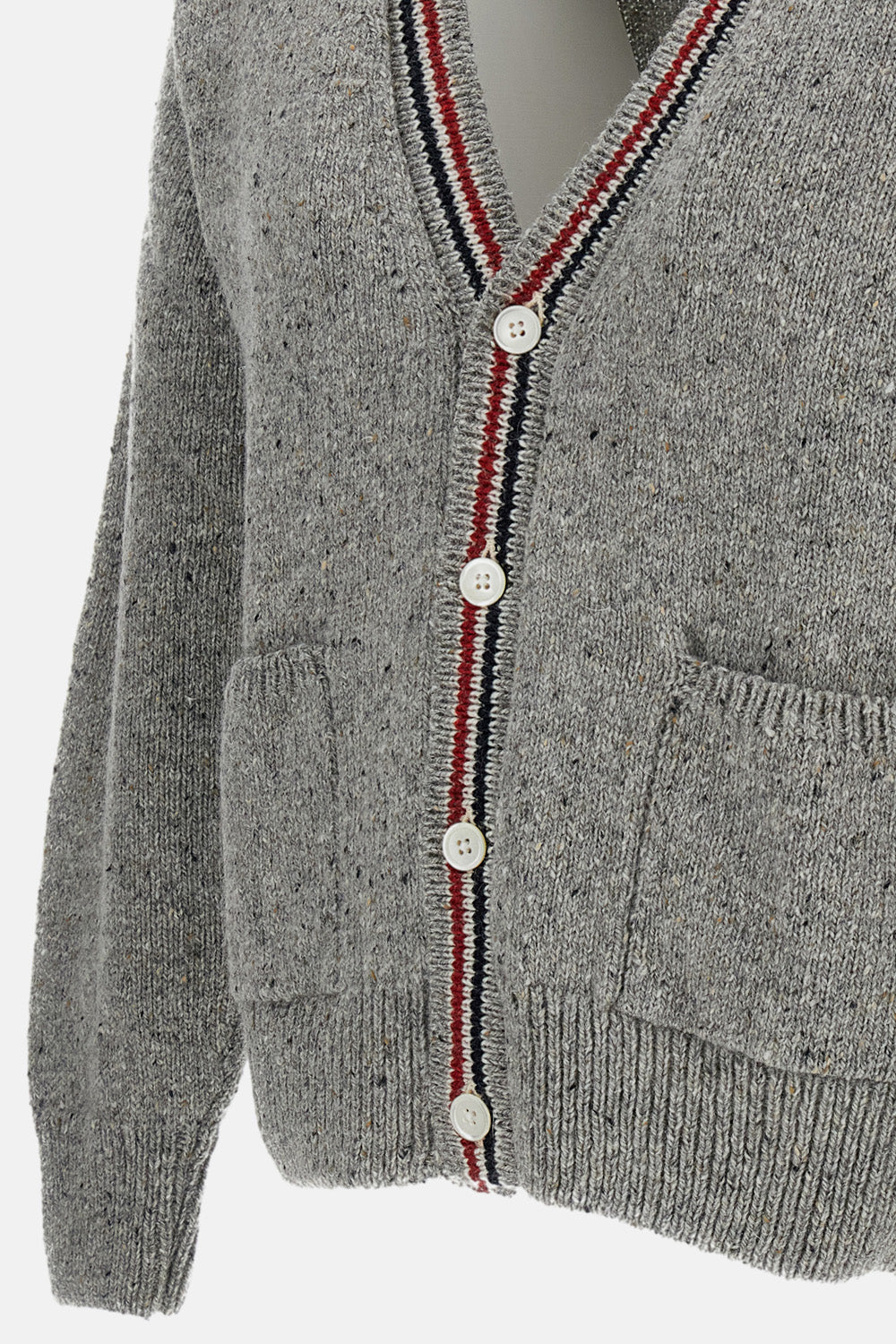 CARDIGAN DONEGAL INTARSIA HECTOR PATCHWORK