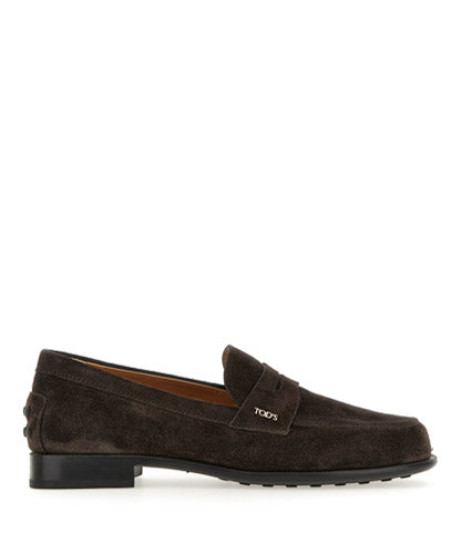 SUEDE LOAFERS