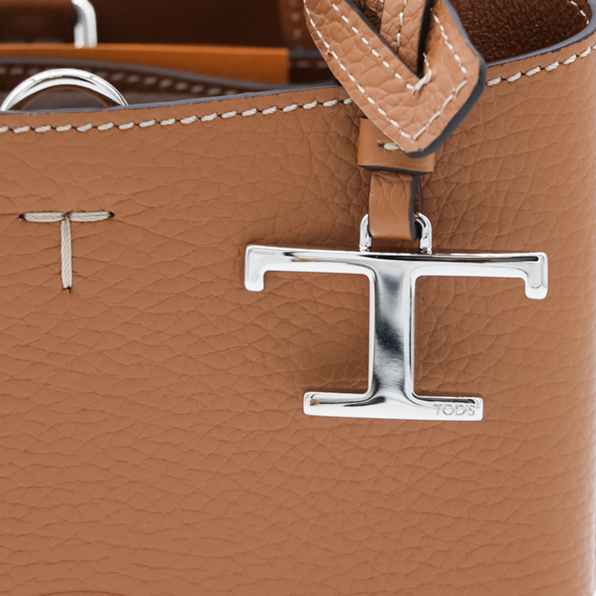 BROWN LEATHER APA 2 TOTE