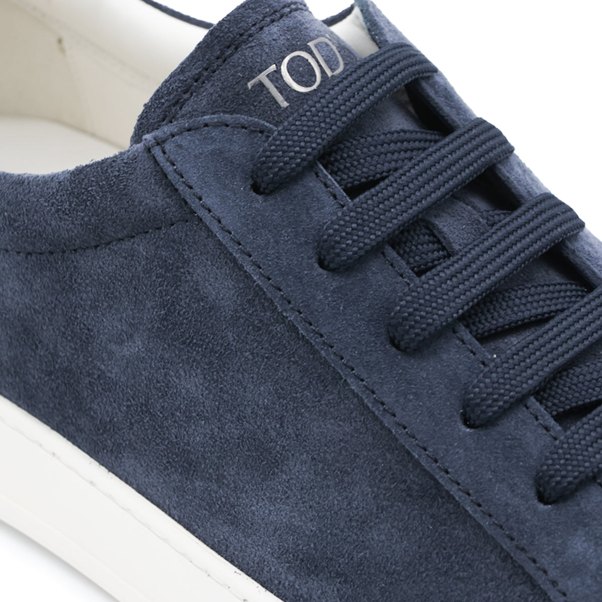 BLUE SUEDE GOMMINO SNEAKERS