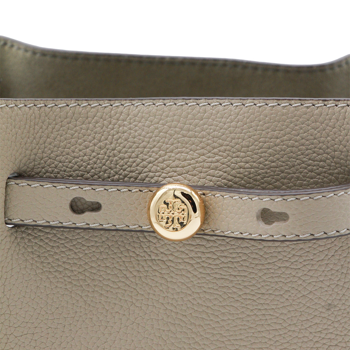 SOFT CEMENT LEATHER ROMY SATCHEL BAG