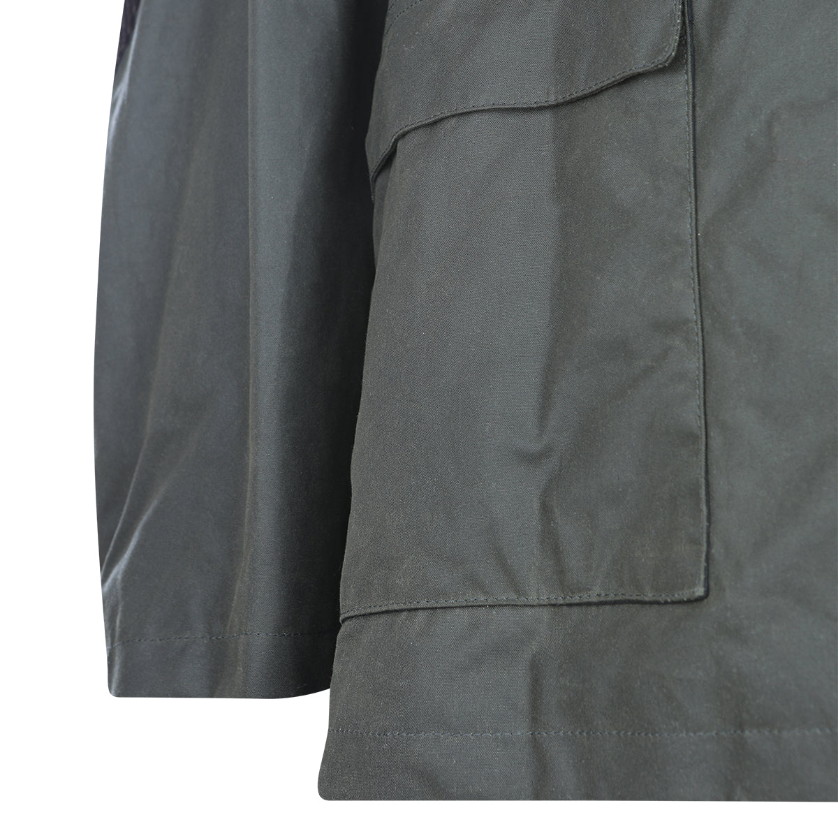 DARK GREEN COTTO CASUAL JACKET