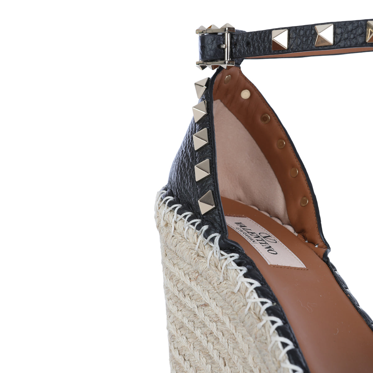 BLACK ROCKSTUD ESPADRILLAS