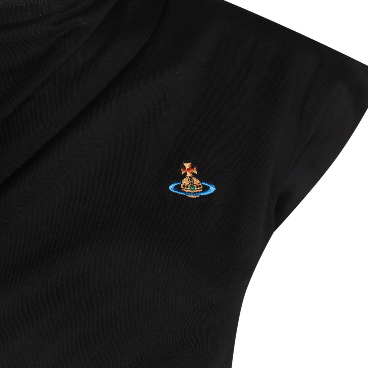 BLACK COTTON HEBO TOP