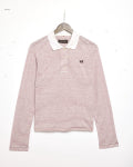 TRUST STRIPED LINEN AND COTTON POLO