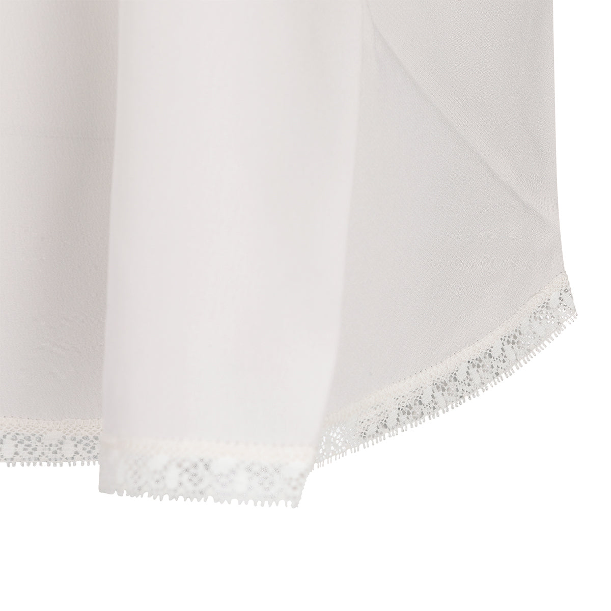 ECRU SILK TOP