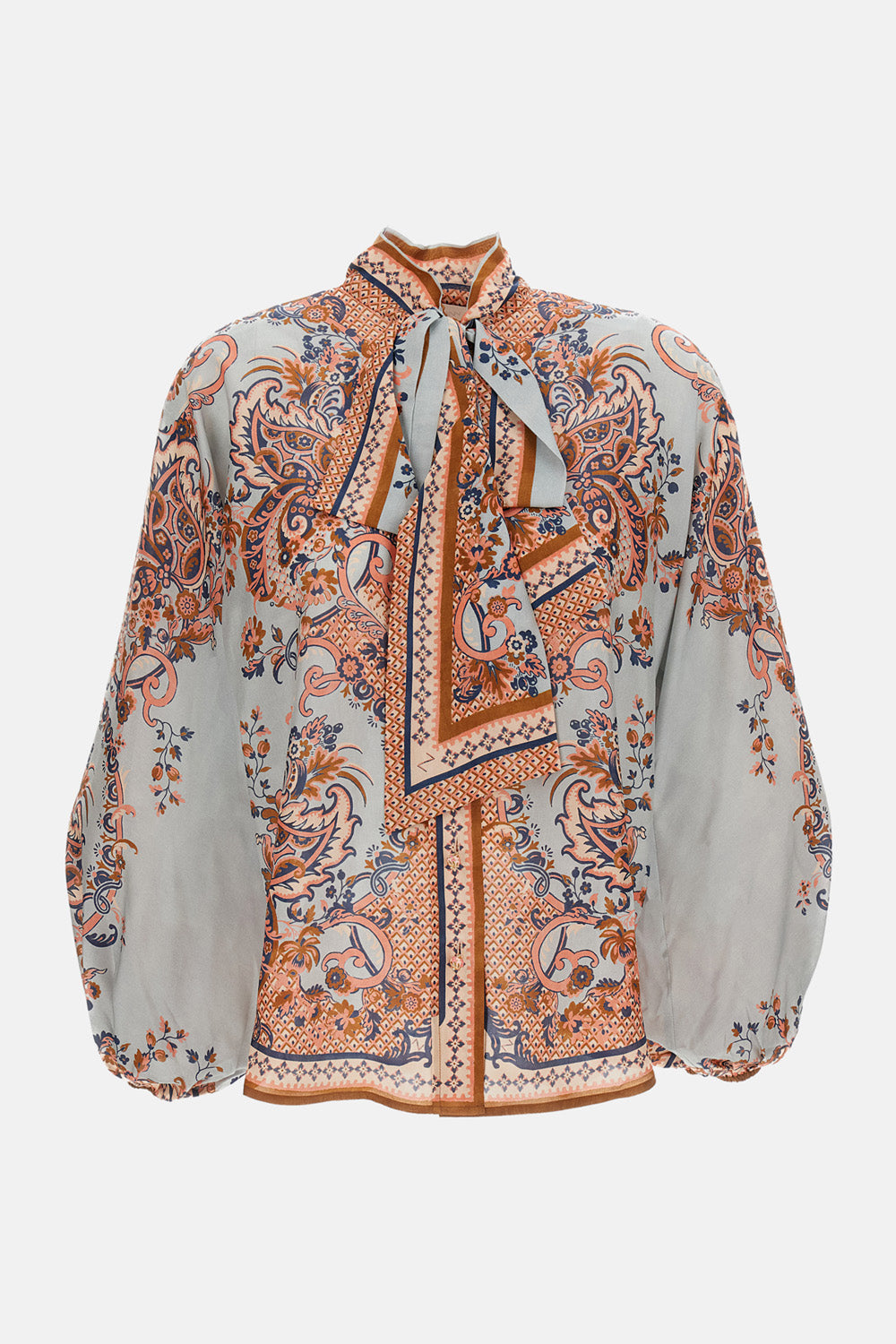 ASTER TIE NECK BLOUSE