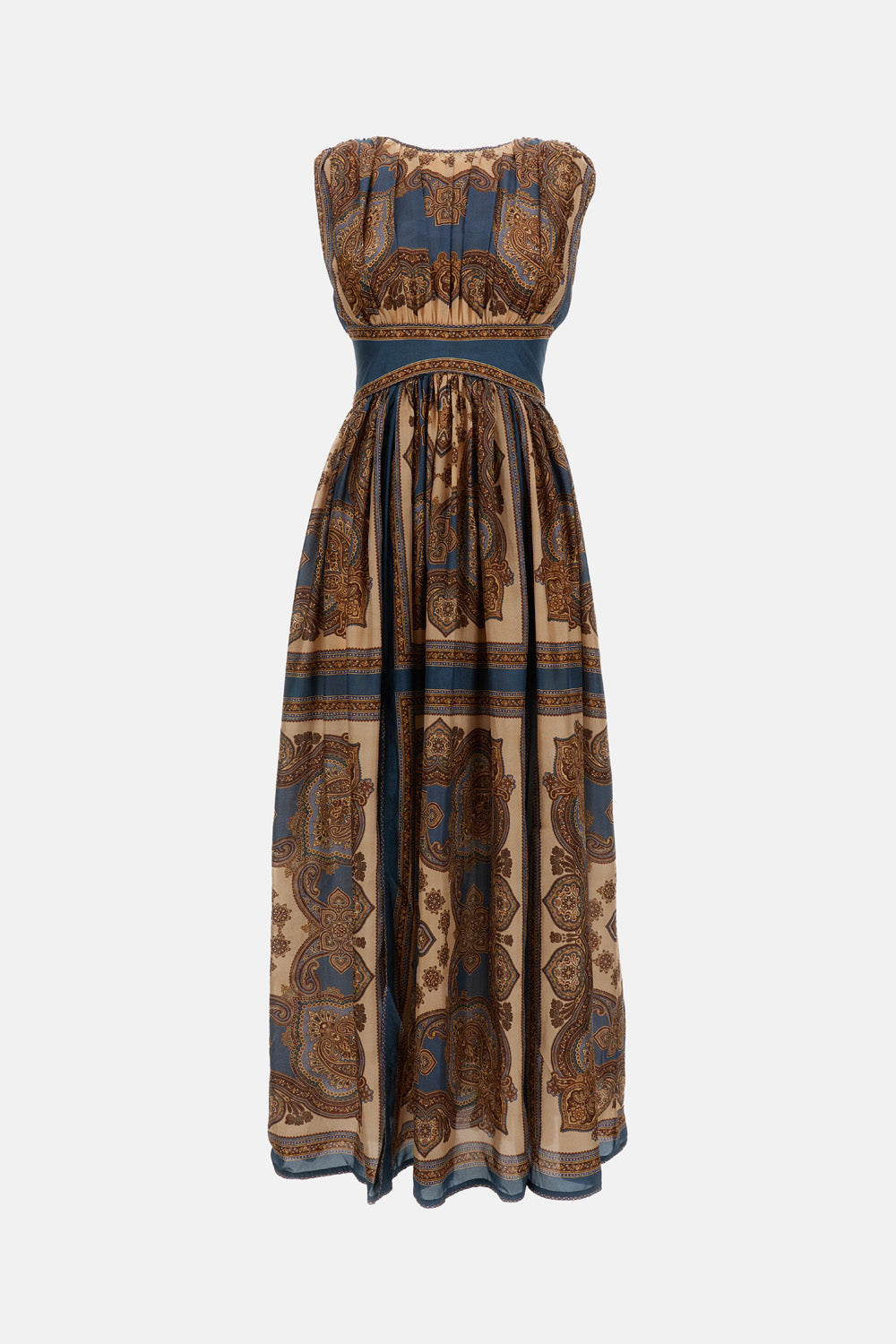 MAHON WAISTED MAXI DRESS