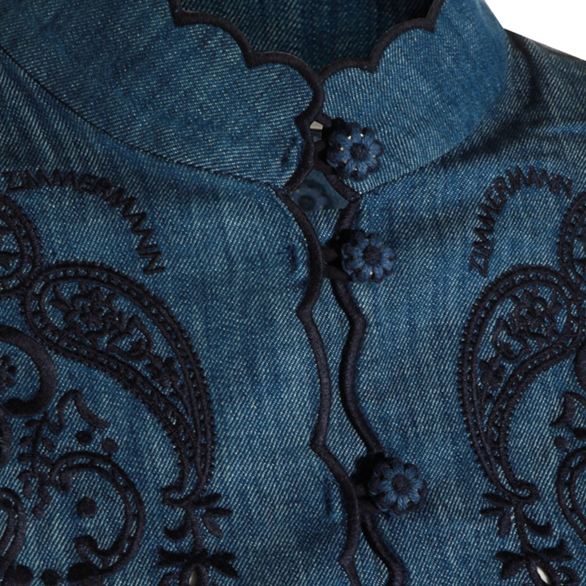 RAILWAY BLUE COTTON SHIRT