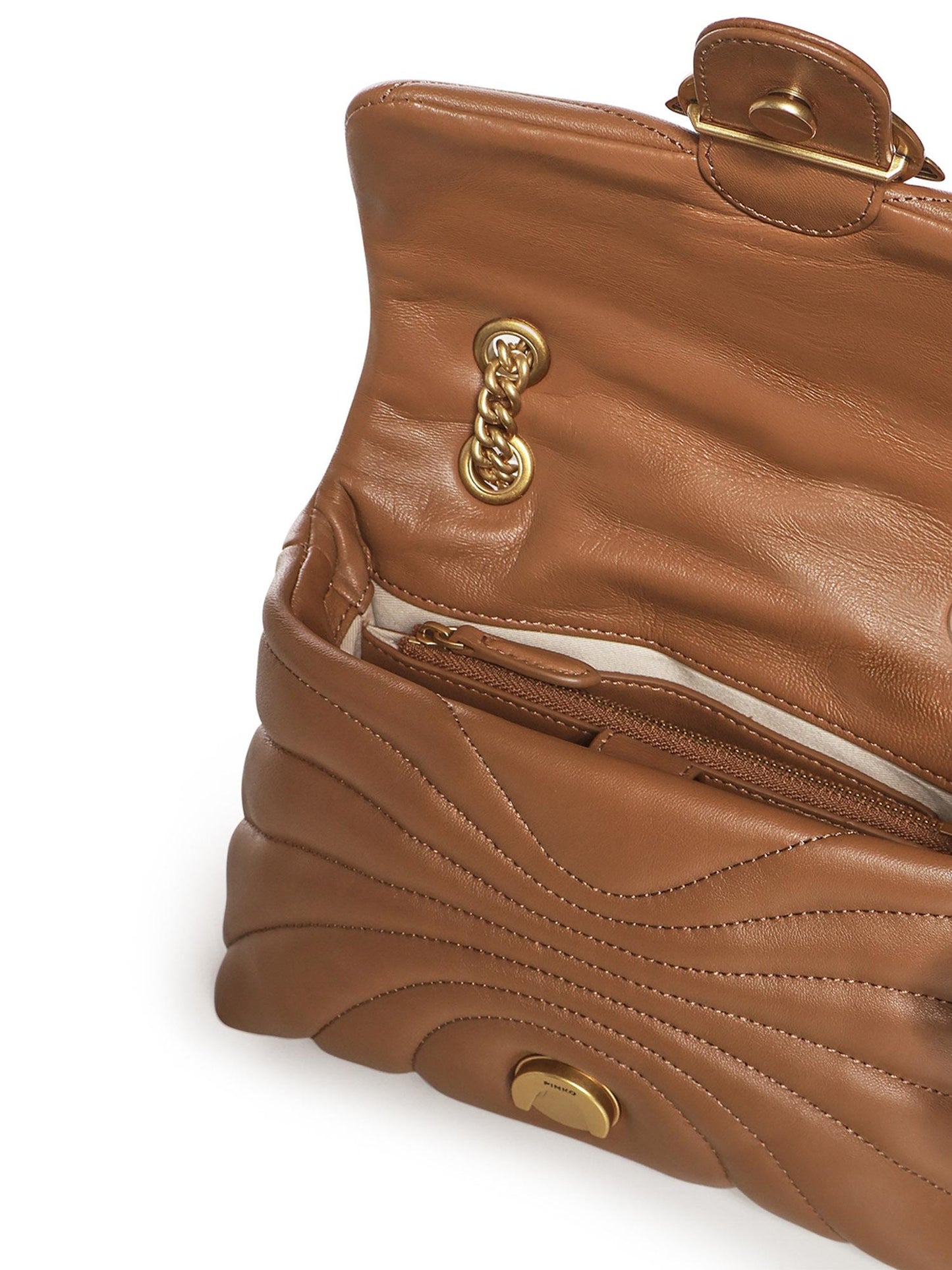 Mini bag Love Bag Puff Butterfly a tracolla in nappa