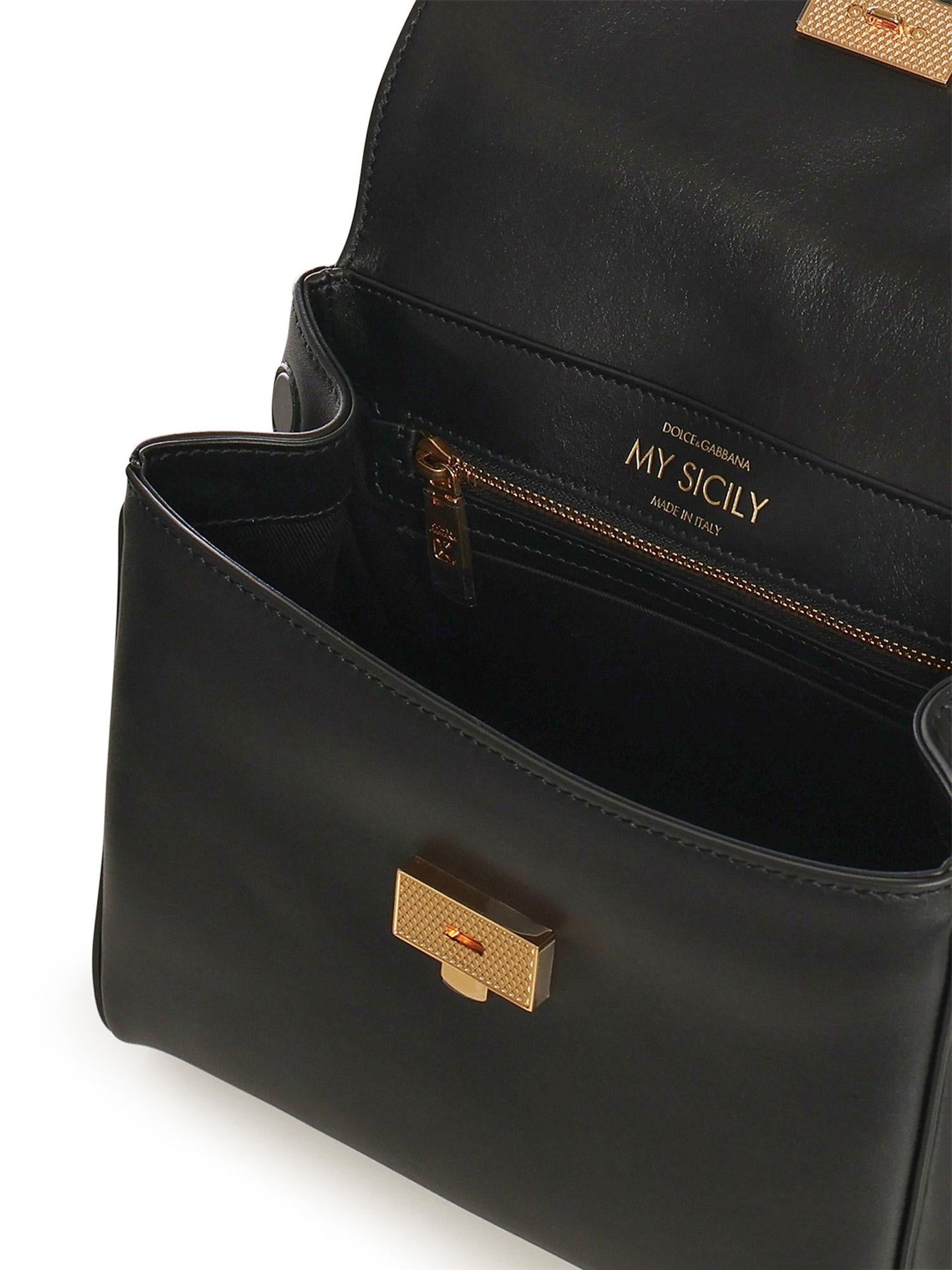 Borsa a mano My Sicily piccola in pelle