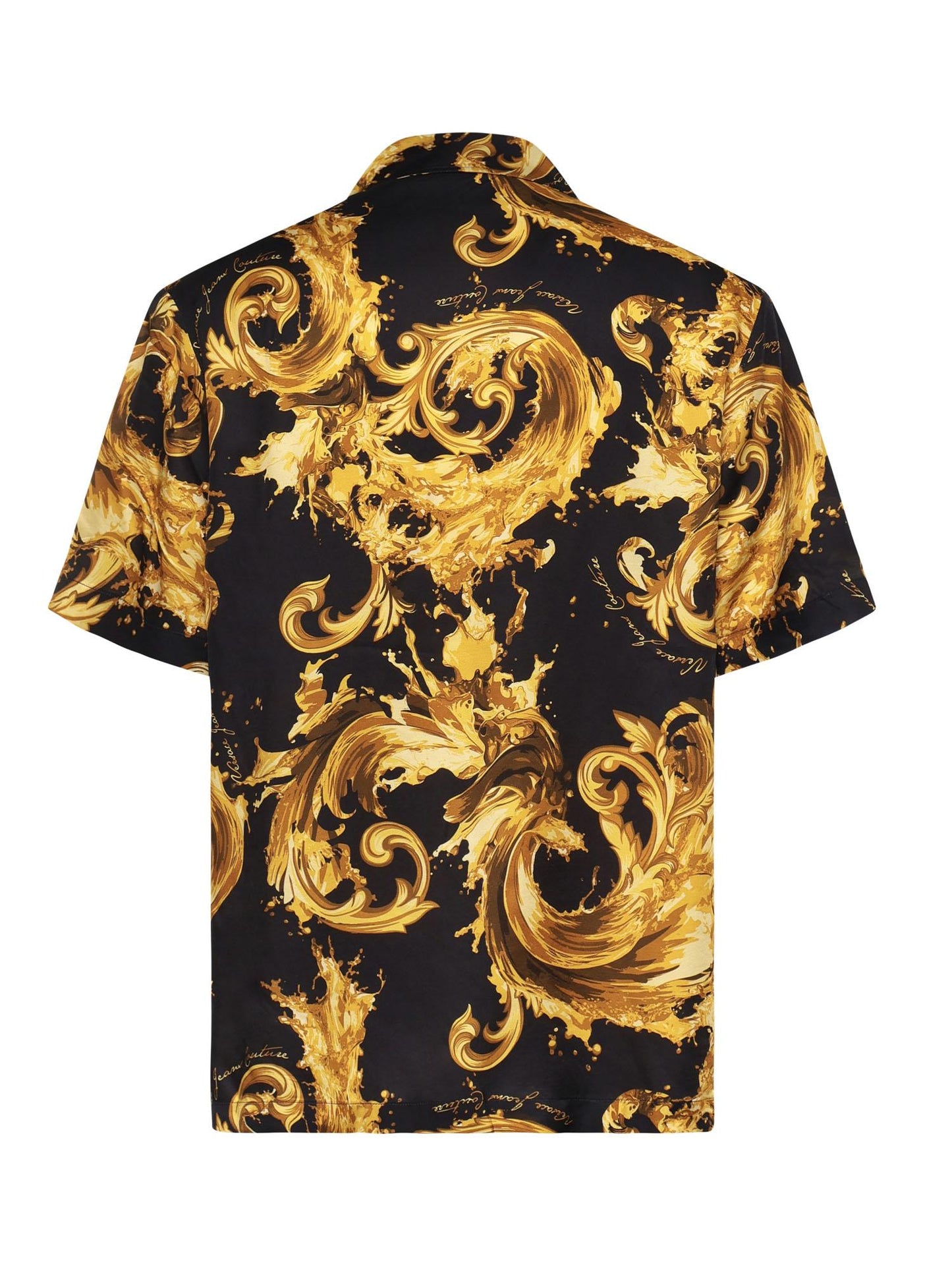 Camicia in twill di viscosa con stampa