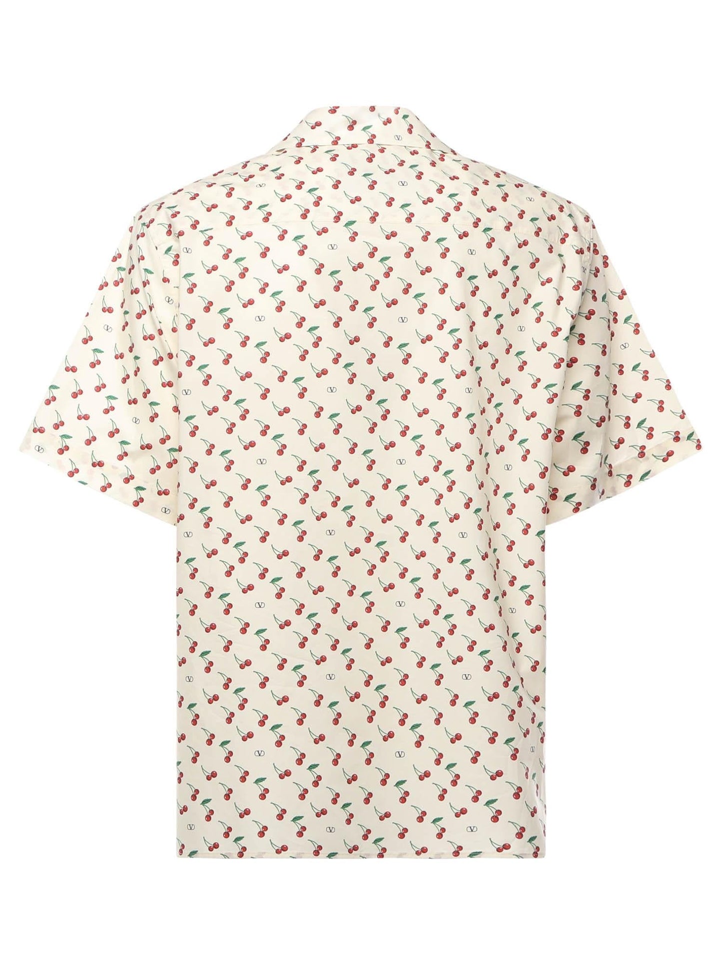 Camicia da bowling con stampa Cherryfic