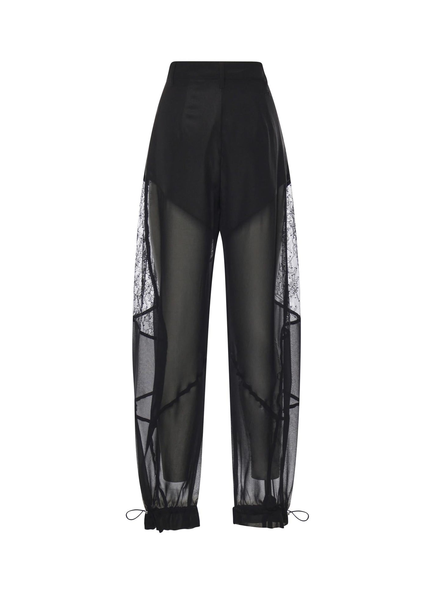 Pantalone Nacy con inserti in pizzo