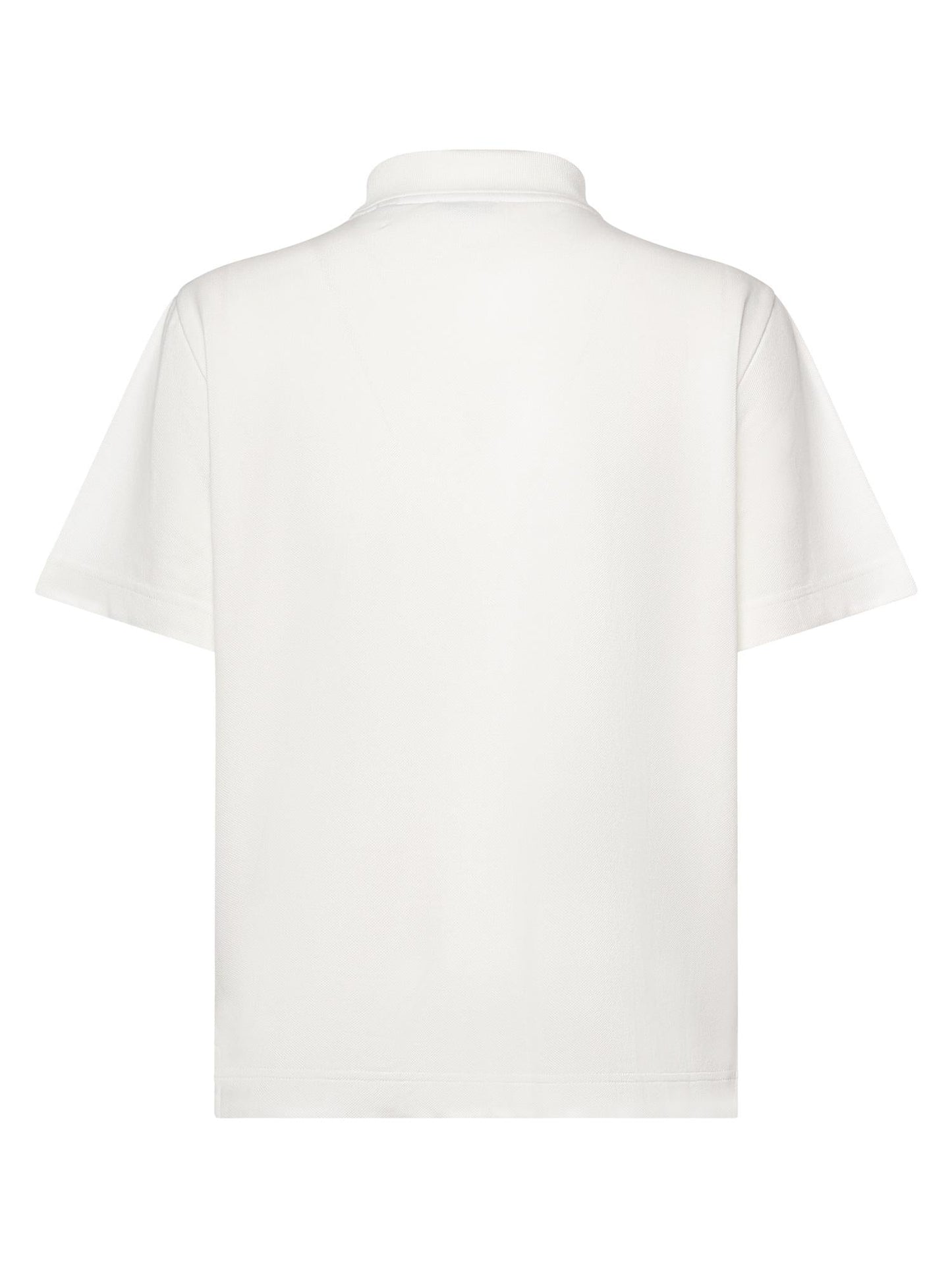 Polo in cotone con logo